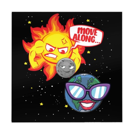 Total Solar Eclipse Move Along 4.08.24 Funny Kidsm Mahjong Mats