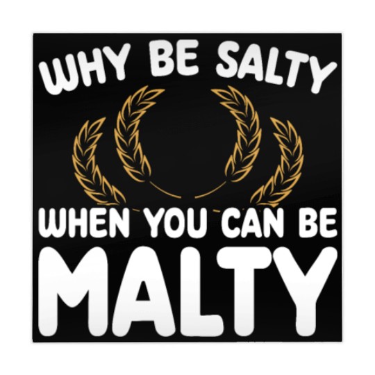 Salty or Malty Craft Beer Humor Mahjong Mats