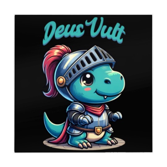 Deus Vult Historical Knight Dragon Mahjong Mats