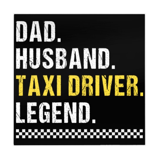 Dad Taxi Driver Mahjong Mats