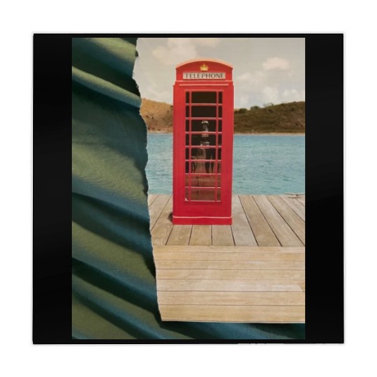 London phonebooth photographed by Yield on Green Mahjong Mats