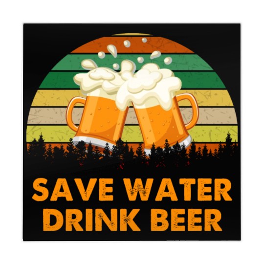 Save Water Drink Beer Mahjong Mats