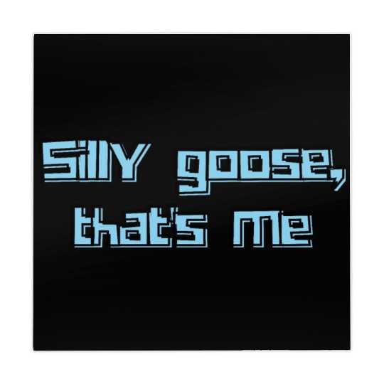 Silly Goose That’s Me Funny Retro Humor Design Mahjong Mats