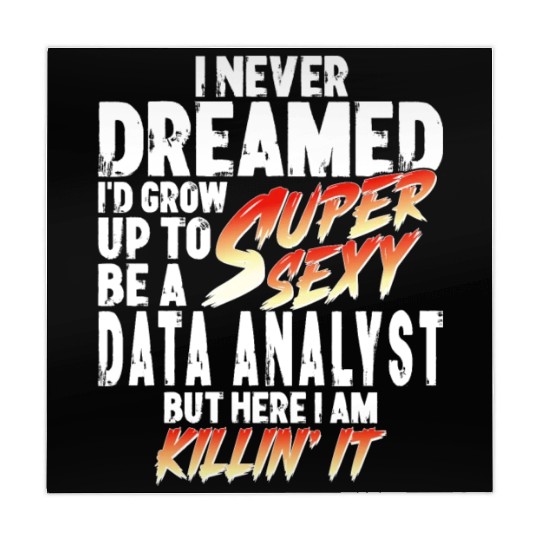 Super Sexy Data Analyst Data Analysis Gift Mahjong Mats