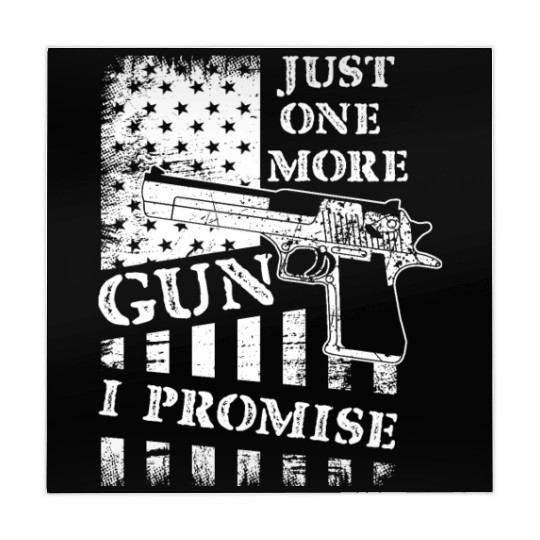 Just One More Gun I Promise Mahjong Mats