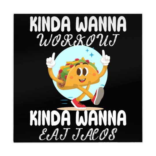 Kinda Wanna Workout Kinda Wanna Eat Tacos Mahjong Mats