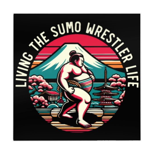 Sumo Wrestler Japanese Wrestling Sumo Wrestling Mahjong Mats