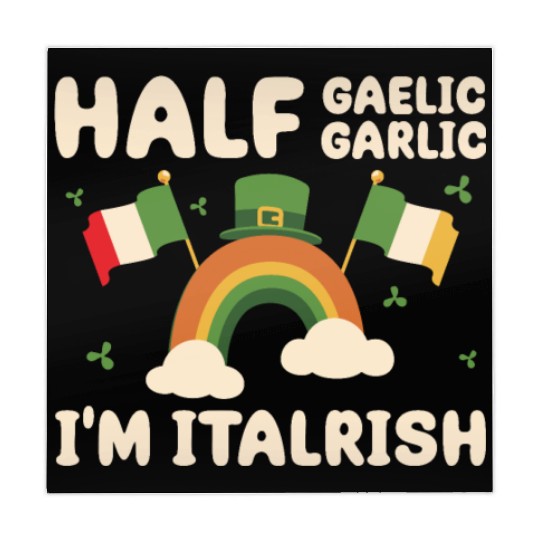 Irish Italian St. Patrick's Day Mahjong Mats