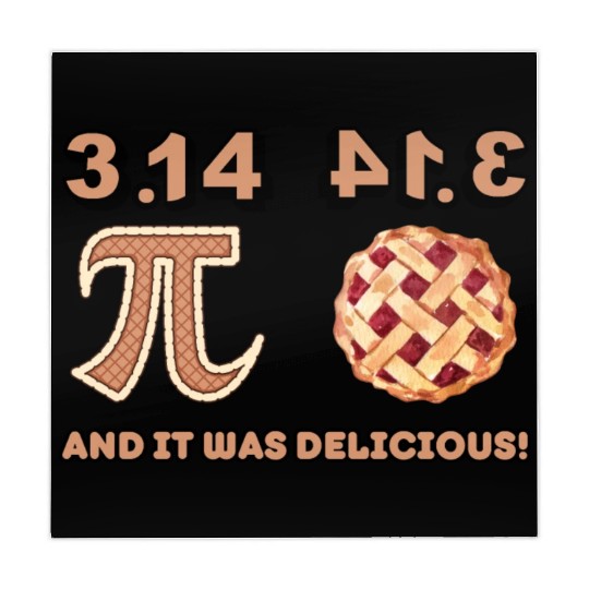 pie it was delicious pie day funny Mahjong Mats