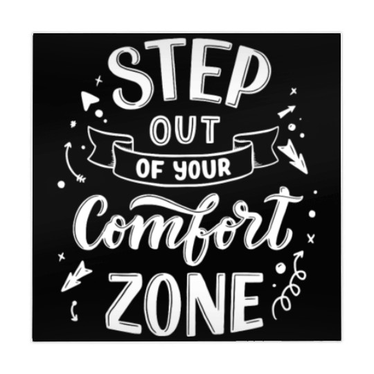 Black White Modern Typography Mahjong Mats