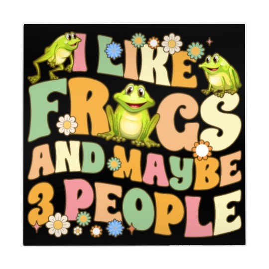 Groovy Frog Lovers Mahjong Mats