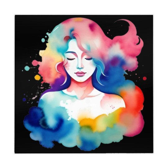 Color splash zodiac: Virgo Mahjong Mats