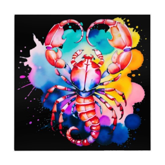 Color splash zodiac: Scorpio Mahjong Mats
