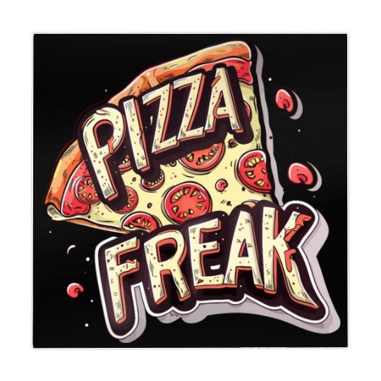 PIZZA FREAK FAST FOOD LOVER Mahjong Mats