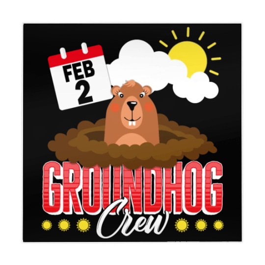 Groundhog Mahjong Mats, Groundhog Crew Predicting Spring