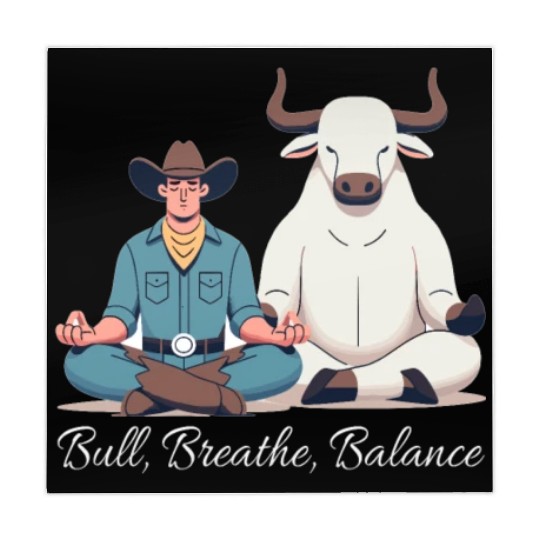 Rodeo Bull Riding Livestock Show Farmer Cattle Mahjong Mats