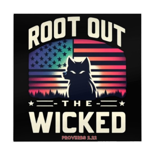 ROOT OUT THE WICKED PROVERBS 2:22 2024 ELECTION Mahjong Mats