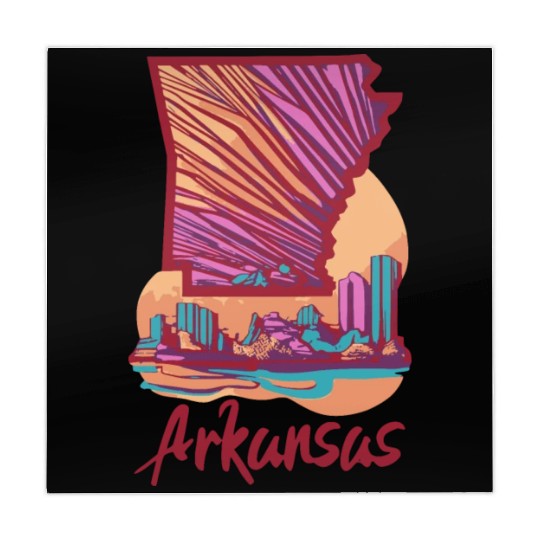 ARKANSAS NATURAL STATE ORANGE Mahjong Mats