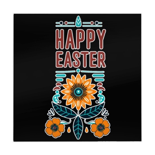 Happy Easter - Native American Design Mahjong Mats