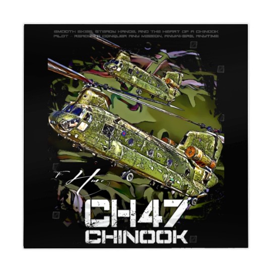 CH-47 Chinook helicopter Mahjong Mats