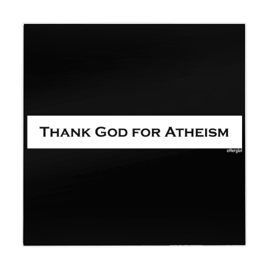 Thank God For Atheism Mahjong Mats