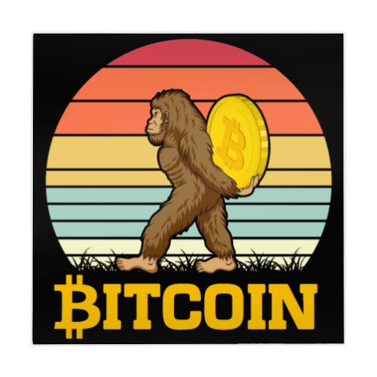 Bitcoin with Big Foot Mahjong Mats