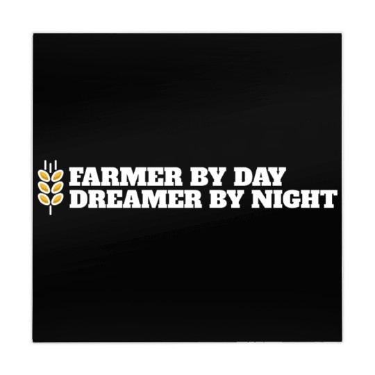 farmer by day dreamer by night Mahjong Mats