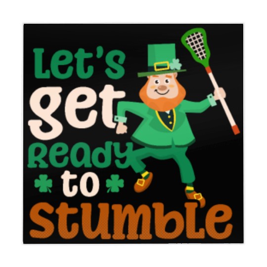 Lacrosse St. Patricks Day Ready To Stumble Mahjong Mats