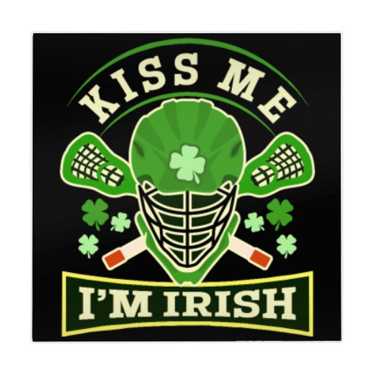 Lacrosse St. Patricks Day Kiss Irish Mahjong Mats