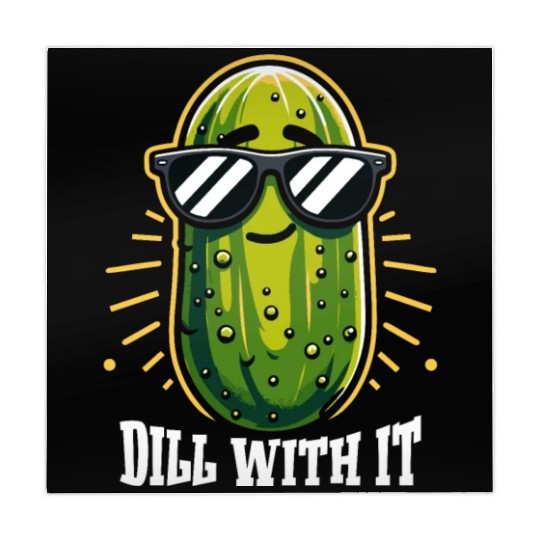 Pickle Lover Funny Pickle Dill pickle Pickled Mahjong Mats