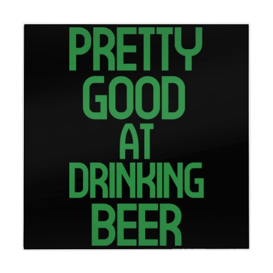 Vibrant Beer-Themed Typography Design Mahjong Mats