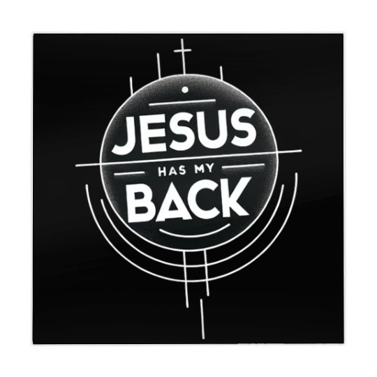 Jesus Has My Back 19 Mahjong Mats