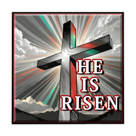 Cross, He is Risen - 2 Mahjong Mats