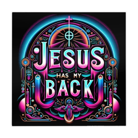 Jesus Has My Back 26 Mahjong Mats