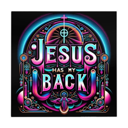 Jesus Has My Back 26 Mahjong Mats