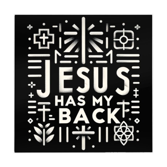 Jesus Has My Back 30 Mahjong Mats