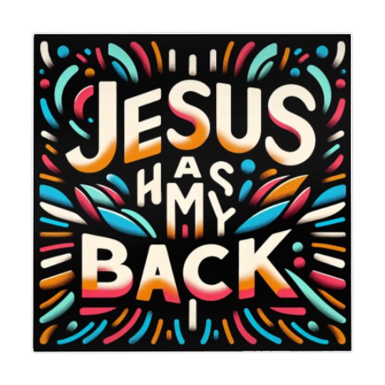 Jesus Has My Back 29 Mahjong Mats