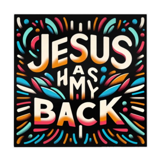 Jesus Has My Back 29 Mahjong Mats