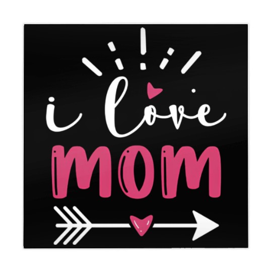 I LOVE MOM Mahjong Mats