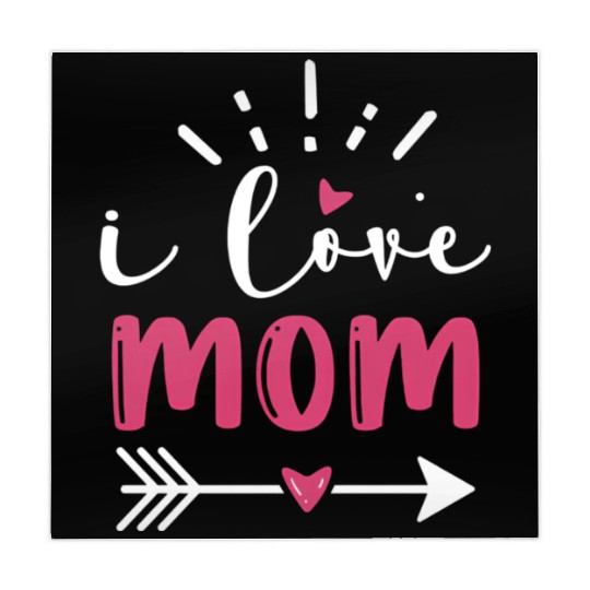 I LOVE MOM Mahjong Mats