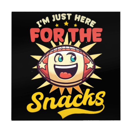 Football Lover Here For The Snacks Mahjong Mats