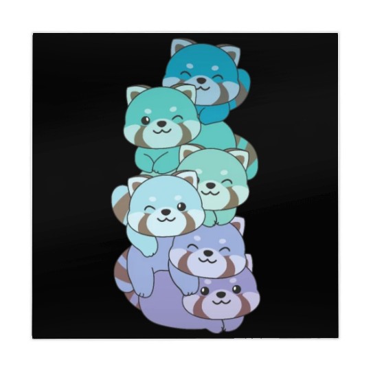 Neptunic Flag Pride Lgbtq Cute RedPanda Pile Mahjong Mats