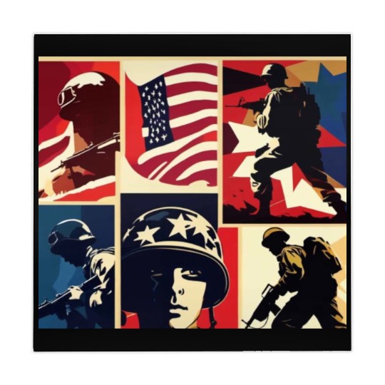 Memorial Day 6 Mahjong Mats