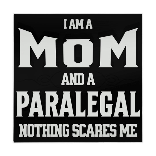 I'm A Mom And A Paralegal Nothing Scares Me Quote Mahjong Mats