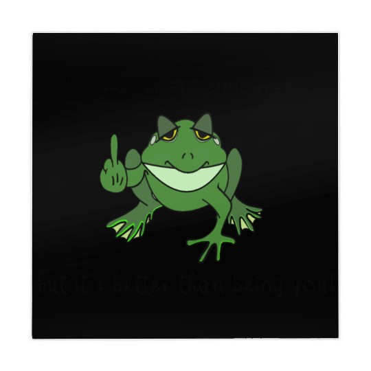 "It's not easy being green but it's.....Frog Mahjong Mats
