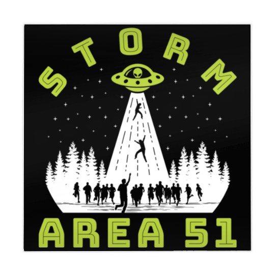 Alien Hunter Storm Area 51 Meme Mahjong Mats