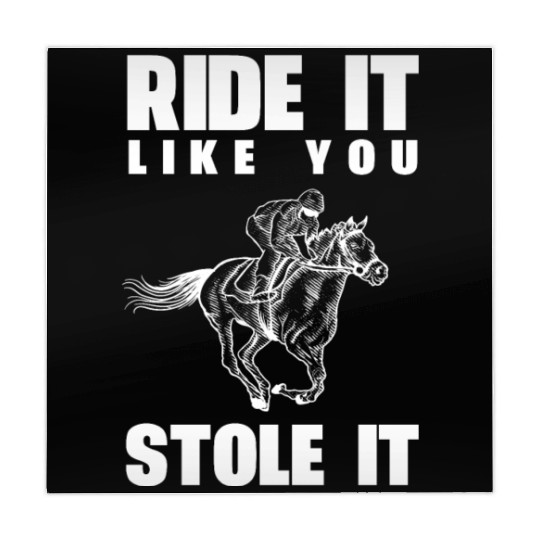 Funny Kentucky derby horse racing jockey Mahjong Mats