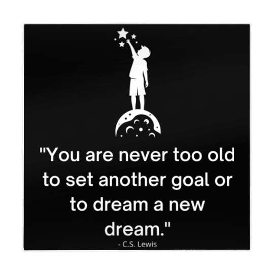 Motivational Quote - C. S. Lewis British writer Mahjong Mats