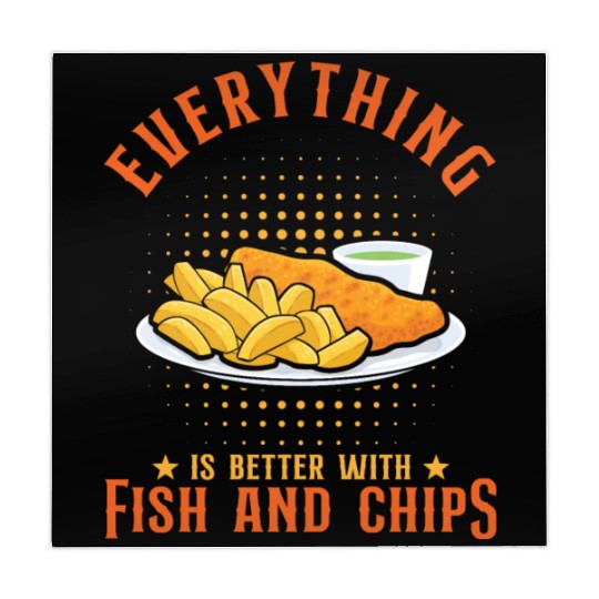 Everything Is Better With Fish And Chips Mahjong Mats