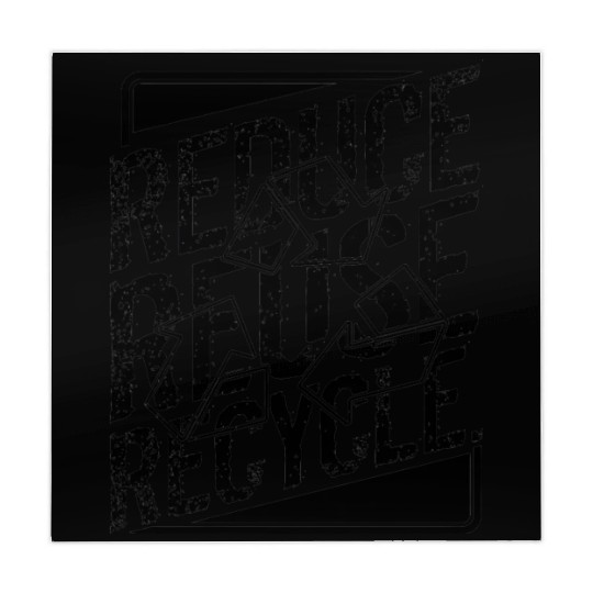 Reduce Reuse Recycle Environment Awareness Mahjong Mats